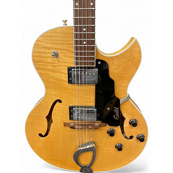 Used Guild Starfire II Natural Flame Hollow Body Electric Guitar
