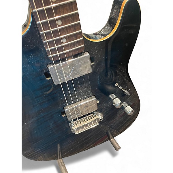 Used Sterling by Music Man saber deep blue burst Solid Body Electric Guitar