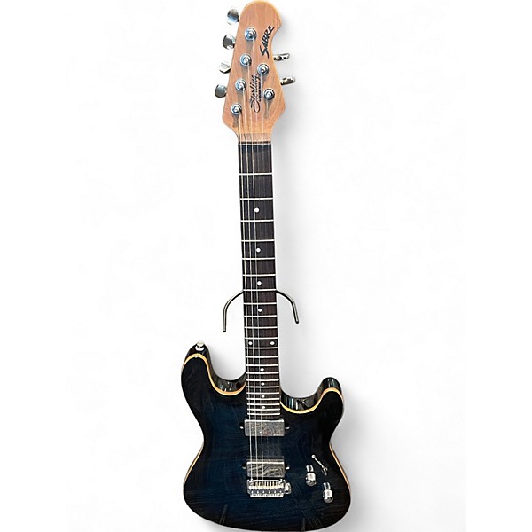 Used Sterling by Music Man saber deep blue burst Solid Body Electric Guitar