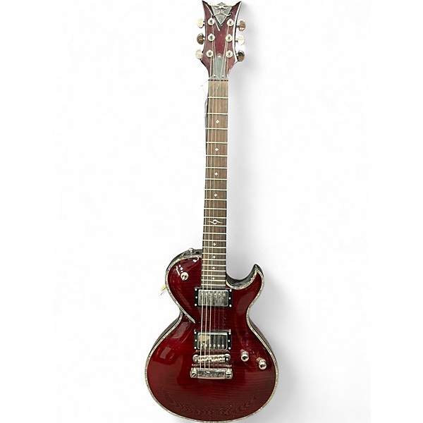 Used Dean Zelinsky Strettavita 3 red Solid Body Electric Guitar