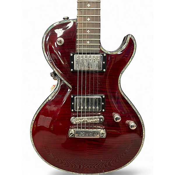 Used Dean Zelinsky Strettavita 3 red Solid Body Electric Guitar