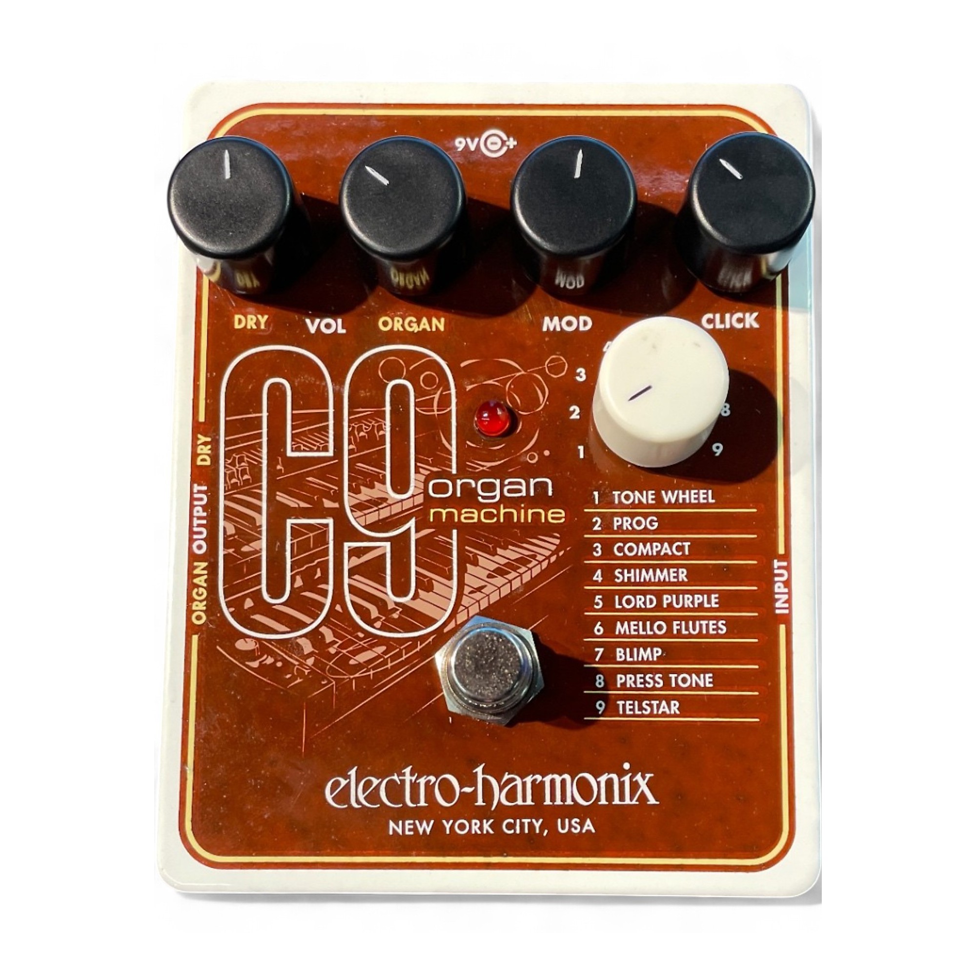 Used Electro-Harmonix C9 Organ Machine Effect Pedal | Guitar