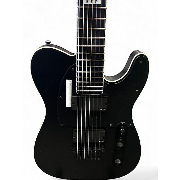Used ESP T-B7 Black Solid Body Electric Guitar