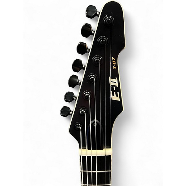 Used ESP T-B7 Black Solid Body Electric Guitar