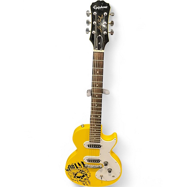 Used Epiphone Les Paul Melody Maker E1 Yellow Solid Body Electric Guitar