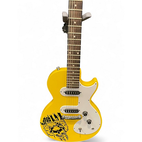Used Epiphone Les Paul Melody Maker E1 Yellow Solid Body Electric Guitar