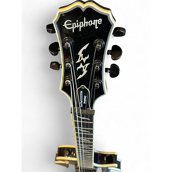 Used Epiphone Les Paul Prophecy Custom EX Green Solid Body Electric Guitar