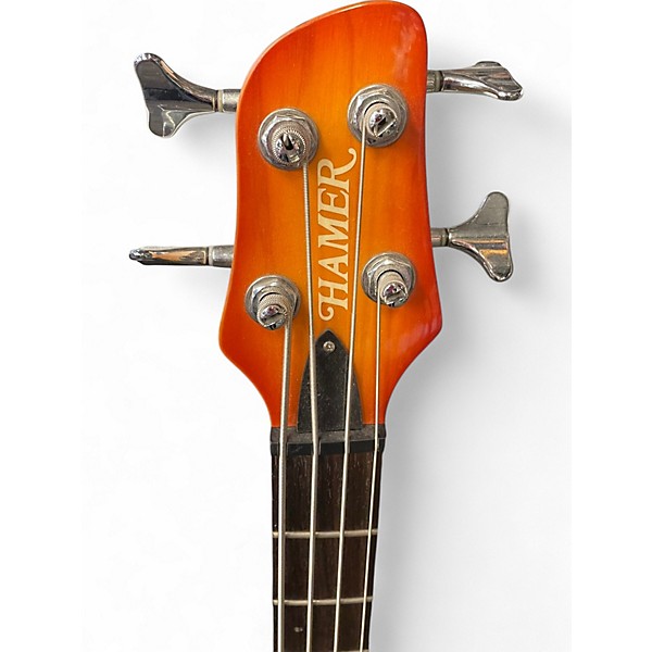 Used Hamer Velocity II Sunburst Electric Bass Guitar