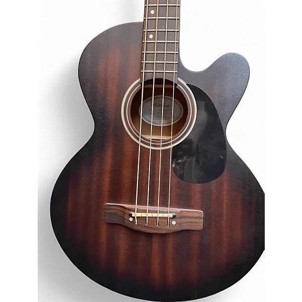 Used Mitchell T239BCE-BST Edge Burst Acoustic Bass Guitar