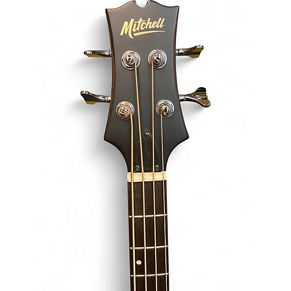 Used Mitchell T239BCE-BST Edge Burst Acoustic Bass Guitar