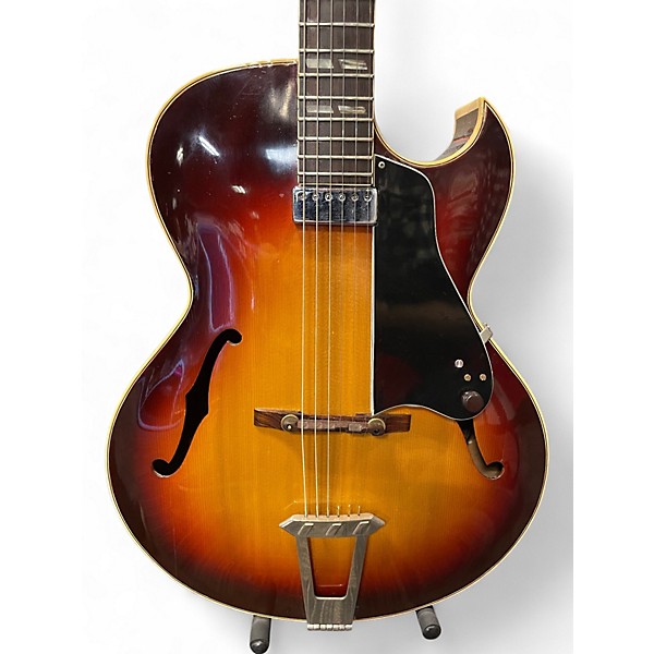 Vintage 1956 Gibson L4-C SUNBURST Hollow Body Electric Guitar