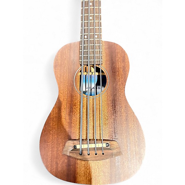 Used Kala Exotic Mahogany U-Bass Natural Acoustic Bass Guitar