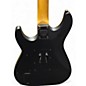 Used Schecter Guitar Research Demon 6 FR Black Solid Body Electric Guitar