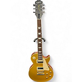 Used Epiphone Les Paul Traditional Pro IV Gold Top Solid Body Electric Guitar