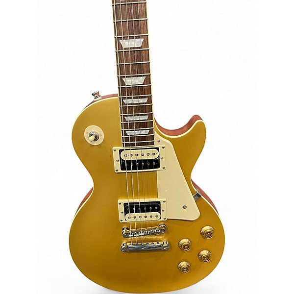 Used Epiphone Les Paul Traditional Pro IV Gold Top Solid Body Electric Guitar