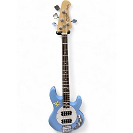 Used Sterling by Music Man STINGRAY ELECTRIC BLUE Electric Bass Guitar