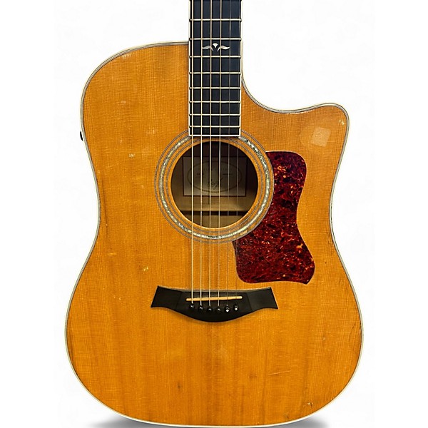 Used Taylor 610CE Natural Acoustic Guitar