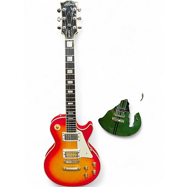 Used Aria  LC-1000  3 Color Sunburst Solid Body Electric Guitar