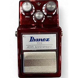 Used Ibanez TS9 Tube Screamer 40th Anniversary Effect Pedal
