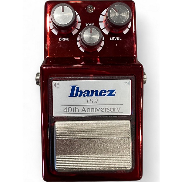 ギター TS9 40th Ibanez 40th Anniversary TS9 Tube Screamer Effects Pedal Red