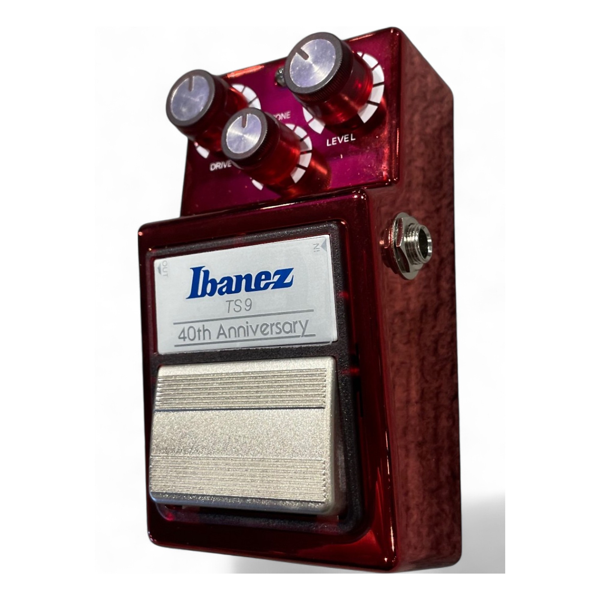 ギター Ibanez TS9 40TH Anniversary Ibanez 40th Anniversary TS9 Tube Screamer Effects Pedal Red