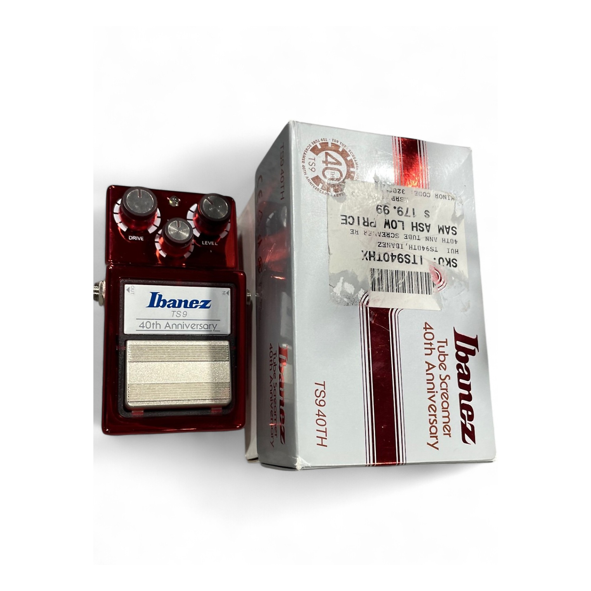 Used Ibanez TS9 Tube Screamer 40th Anniversary Effect Pedal