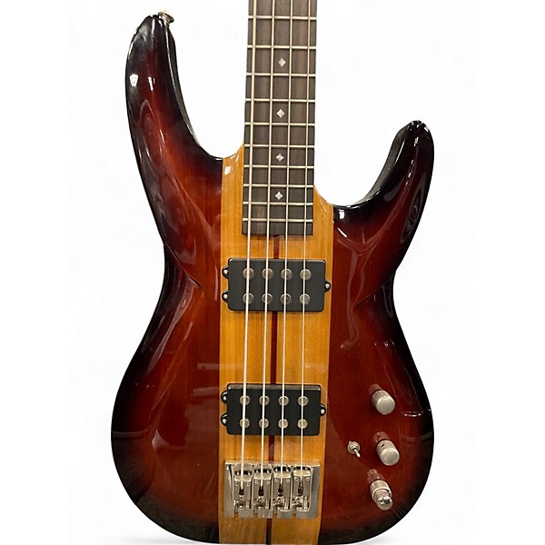 Used Diamond ST series 3 Tone Sunburst Electric Bass Guitar