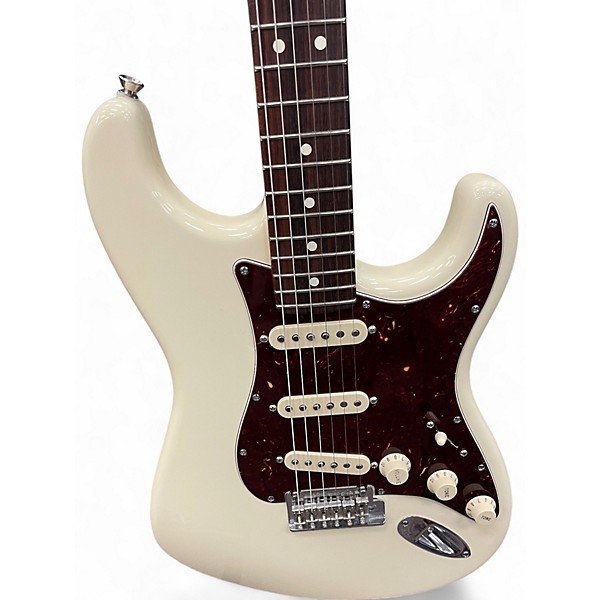Used Fender American Professional II Stratocaster Olympic White Solid Body Electric Guitar