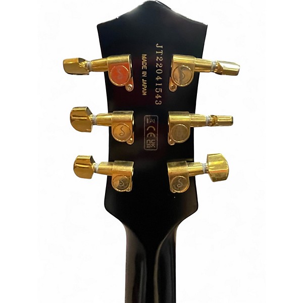 Used Gretsch Guitars G6131G-MY-RB Limited-Edition Malcolm Young Signature Jet vintage firebird red Solid Body Electric Guitar