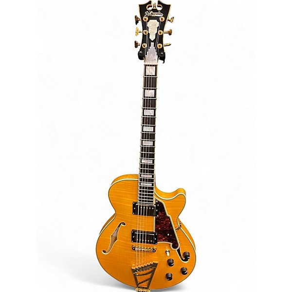 Used D'Angelico EX-SS Natural Hollow Body Electric Guitar