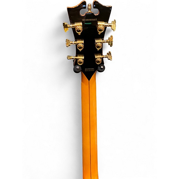 Used D'Angelico EX-SS Natural Hollow Body Electric Guitar