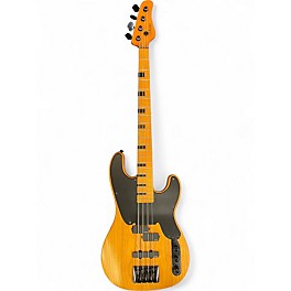 Used Schecter Guitar Research DIAMOND SERIES T4 Natural Electric Bass Guitar