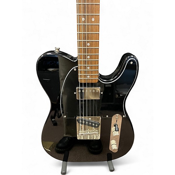 Used Squier CLASSIC VIBE LIMITED TELE Black Solid Body Electric Guitar