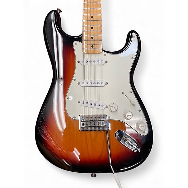 Used Fender Player Stratocaster 3 Color Sunburst Solid Body Electric Guitar