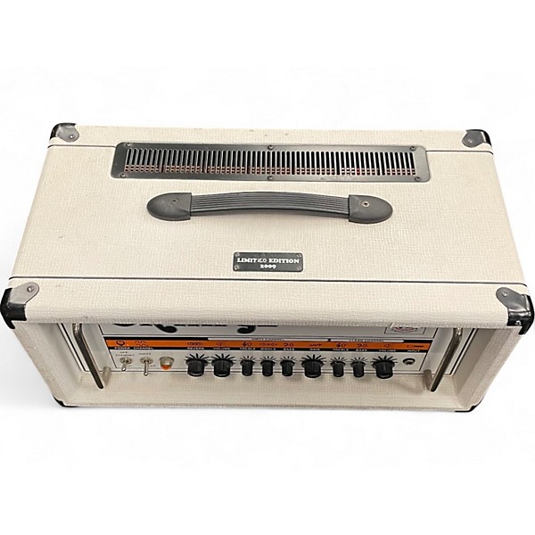 Used Orange Amplifiers Rockerverb RK50H White Tube Guitar Amp Head