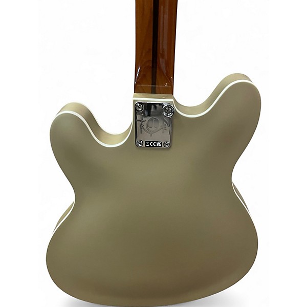 Used Fender Tom DeLonge Starcaster Shoreline Gold Hollow Body Electric Guitar