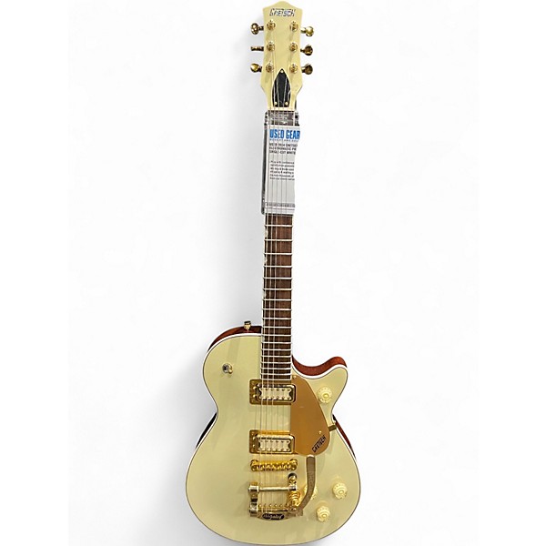 Used 2024 Gretsch Guitars Electromatic Pristine Jet Single-Cut White Gold Solid Body Electric Guitar