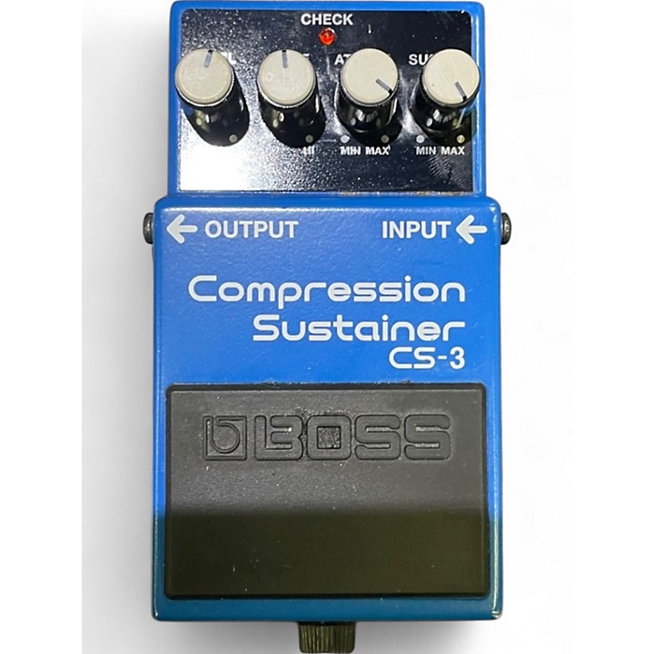 Used Boss CS-3 Compression Sustainer Effect Pedal | Guitar