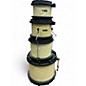 Used Peavey 4 Piece RadialPro 500 Pearl White Drum Kit thumbnail