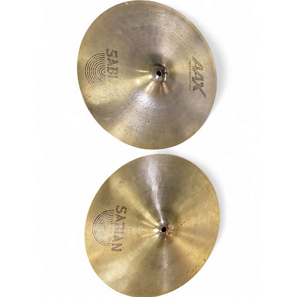 Used SABIAN 14in AAX metal hats Cymbal