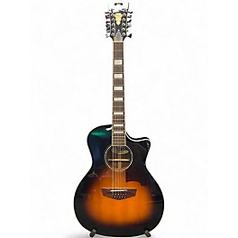 Used D'Angelico Premier Series 2 Color Sunburst Solid Body Electric Guitar