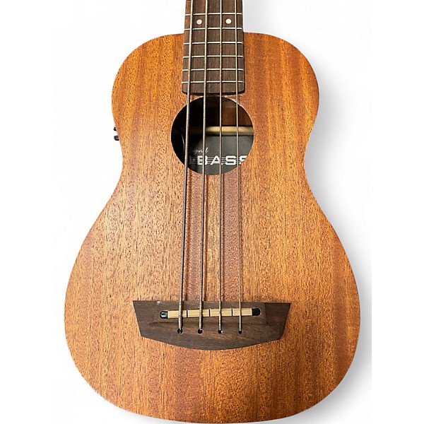 Used Kala UBASS-WNDR-FS Natural Acoustic Bass Guitar