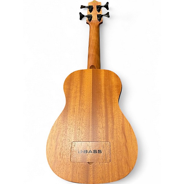 Used Kala UBASS-WNDR-FS Natural Acoustic Bass Guitar