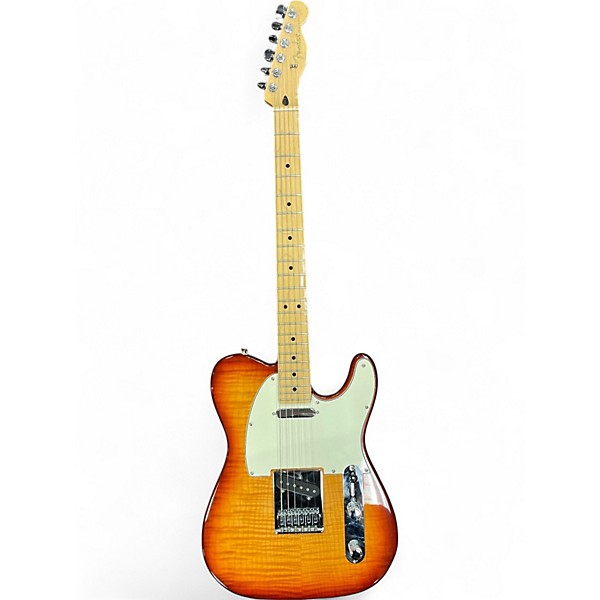 Used Fender Player Plus Telecaster Sienna Sunburst Solid Body Electric Guitar