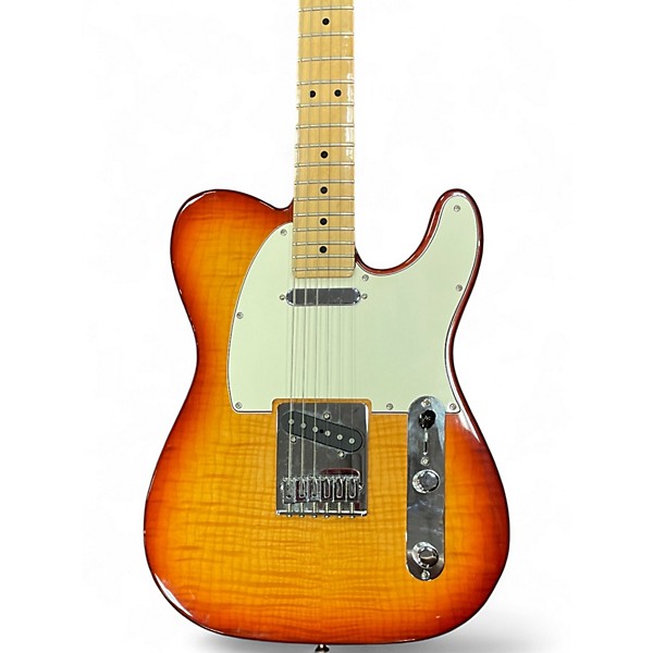 Used Fender Player Plus Telecaster Sienna Sunburst Solid Body Electric Guitar