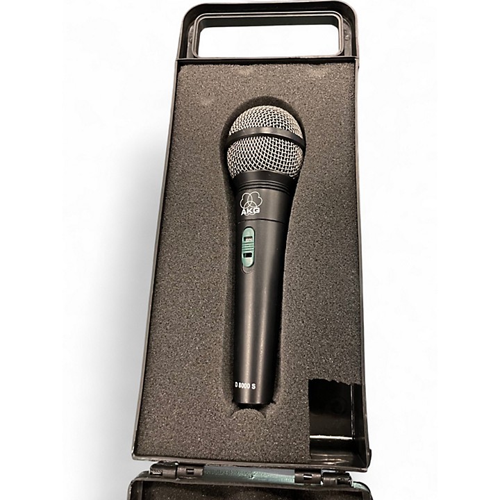 【美品】AKG D8000S Dynamic Microphone Used AKG D8000S Dynamic Microphone | Guitar Center