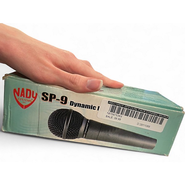Used Nady SP9 DUAL PACK Dynamic Microphone