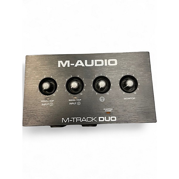Used M-Audio M-TRACK DUO Audio Interface