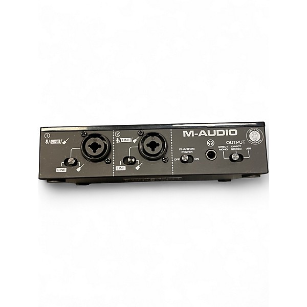 Used M-Audio M-TRACK DUO Audio Interface