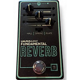 Used Walrus Audio FUNDAMENTAL REVERB Effect Pedal
